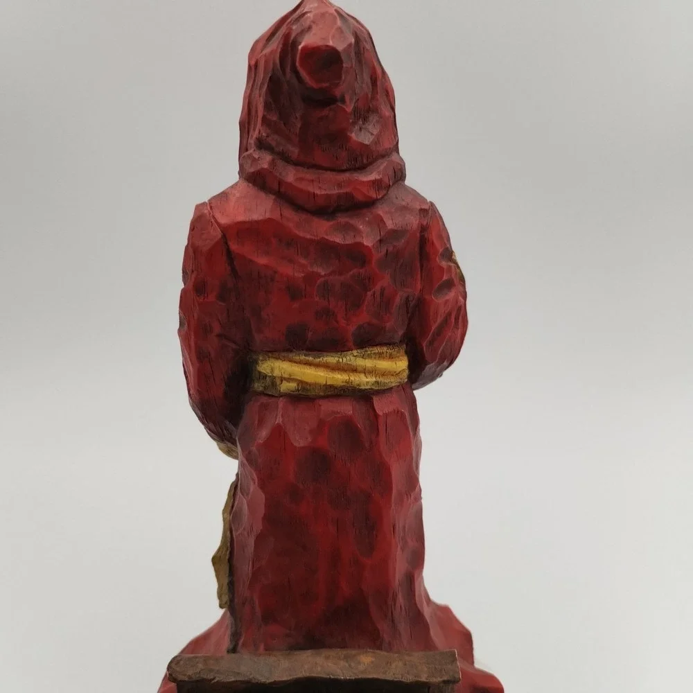 Craig Kirkwood for DEMDACO‎ 2002 Santa with Sledge Votive Candle Holder Figurine